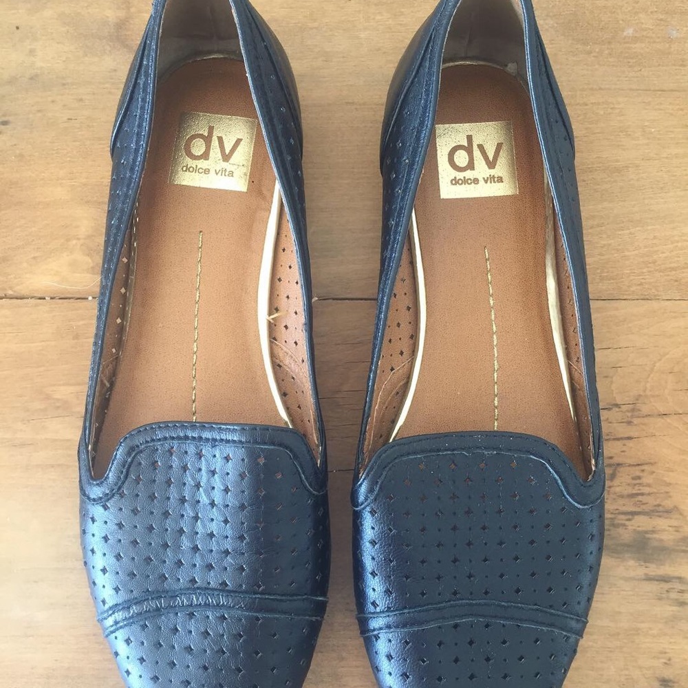 Dolce Vita black flats